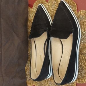 Nicholas Kirkwood Velvet Pointy Loafer Sneakers in sz 8